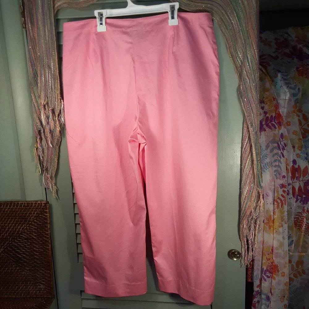 JH Collectibles stretch capri cropped pants sz 16 - Picture 2 of 8